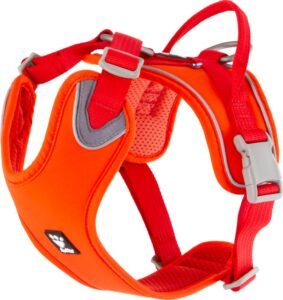 Eldorado – Hurtta Weekend Warrior ECO Rosehip hundesele XS-XL – S 45-60cm – Halsbånd og seler til kæledyr – Neopren